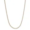 Nialaya Women's Tennis Choker In Gold In Gold