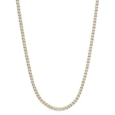 Nialaya Women's Tennis Choker In Gold