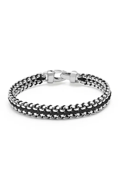 Nialaya Woven Box Chain Bracelet