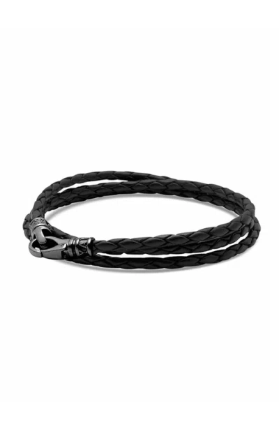 Nialaya Wrap Around Leather Bracelet