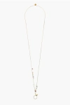 Niani Golden Effect Metal 7 Chakra Necklace With Stones