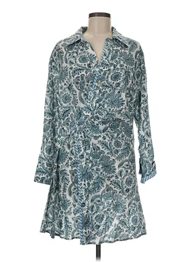 Nibi Mtk Casual Dress In Blue