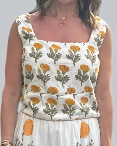 Nibi Mtk Marigold Senya Top In Multi