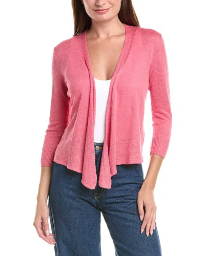 Nic And Zoe Nic & Zoe 4-way Linen-blend Cardigan