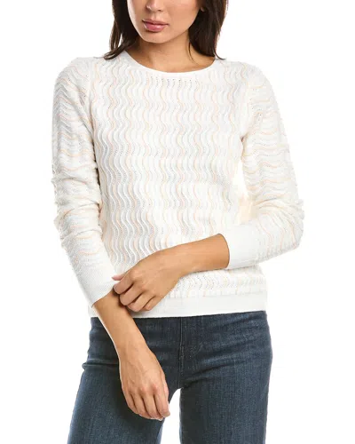 Nic And Zoe Nic & Zoe Alto Sweater In White
