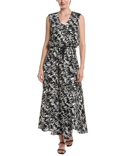 Nic And Zoe Nic & Zoe Cursive Margot Dress In Black