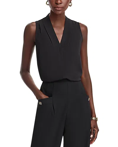 Nic And Zoe Nic+zoe Petites Easy Day-to-night Top In Black Onyx