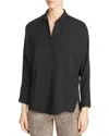 Nic And Zoe Nic+zoe Flowing Ease Top In Black Onyx
