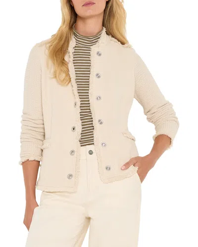 Nic And Zoe Nic+zoe Military Jacket In Neutral