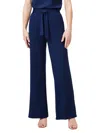 Nic + Zoe 29.5" Wide Leg Polished Jersey Pant In Dark Indigo In Purple