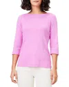 Nic + Zoe Nic+zoe 3/4 Sleeve Boat T-shirt