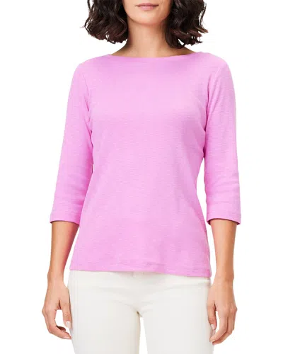 Nic + Zoe Nic+zoe 3/4 Sleeve Boat T-shirt
