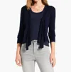 Nic + Zoe All Year 4-way Convertible Cardigan In Purple
