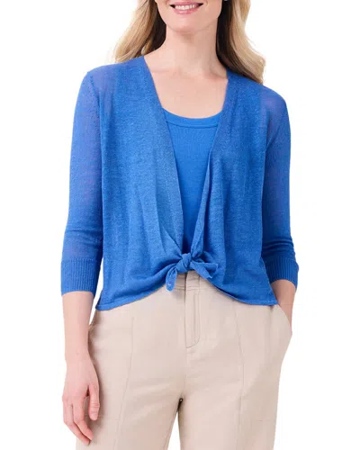 Nic + Zoe Nic+zoe 4-way Linen-blend Cardigan