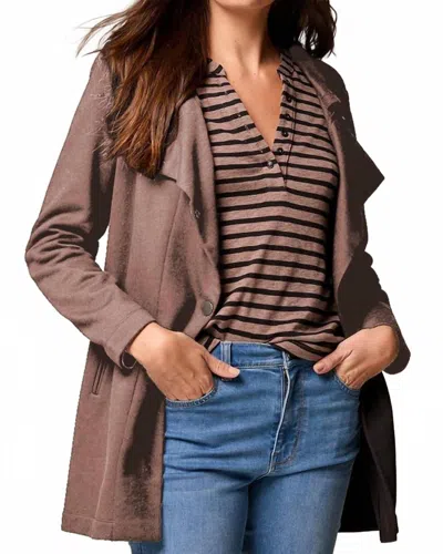 Nic + Zoe About Town Jacket In Cocoa In Brown