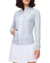 Nic + Zoe Nic+zoe Abstract Kaleidoscope Flow Fit Jacket