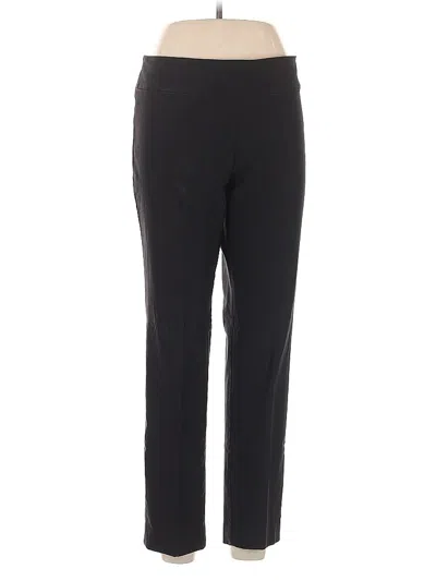 Pre-owned Nic + Zoe Active Pants In Black