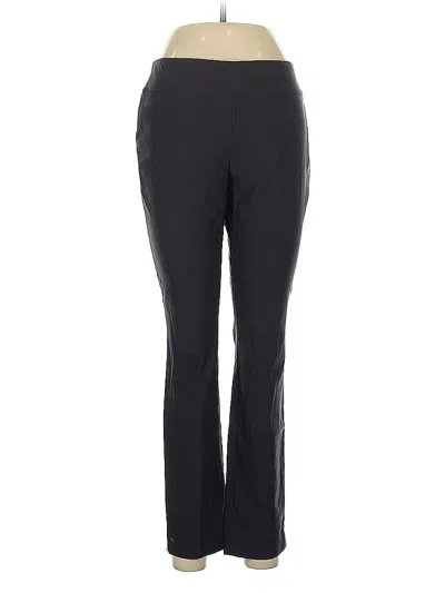 Pre-owned Nic + Zoe Active Pants In Black