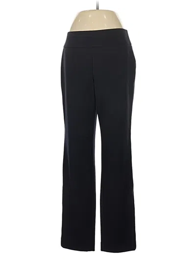 Pre-owned Nic + Zoe Active Pants In Black
