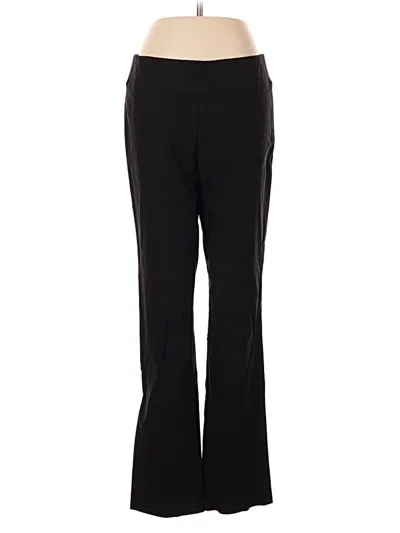 Pre-owned Nic + Zoe Active Pants In Black