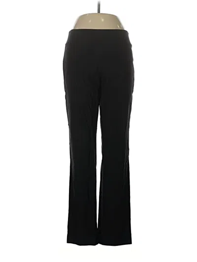 Pre-owned Nic + Zoe Active Pants In Black