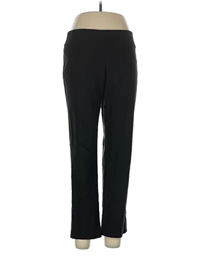 Pre-owned Nic + Zoe Active Pants In Black