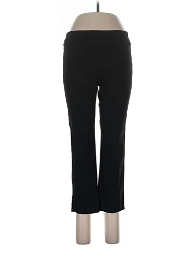 Pre-owned Nic + Zoe Active Pants In Black