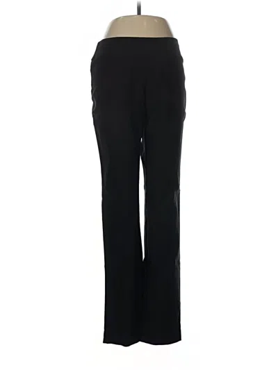 Pre-owned Nic + Zoe Active Pants In Black