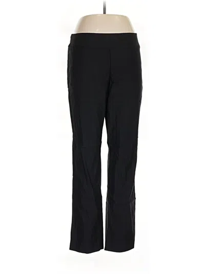 Pre-owned Nic + Zoe Active Pants In Black