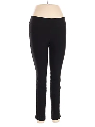 Pre-owned Nic + Zoe Active Pants In Black