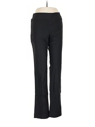 Pre-owned Nic + Zoe Active Pants In Black
