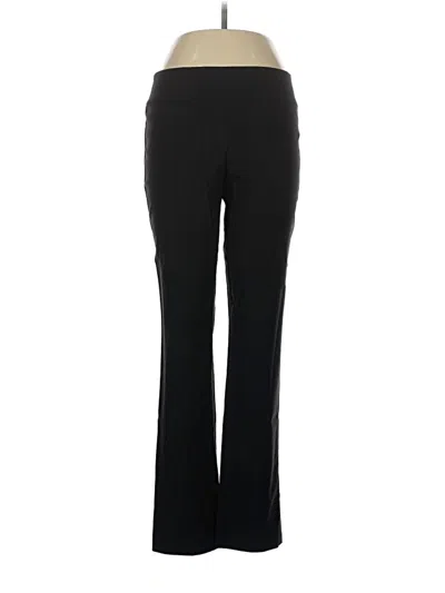 Pre-owned Nic + Zoe Active Pants In Black