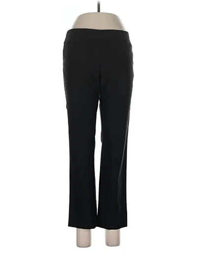 Pre-owned Nic + Zoe Active Pants In Black