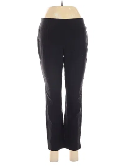 Pre-owned Nic + Zoe Active Pants In Black