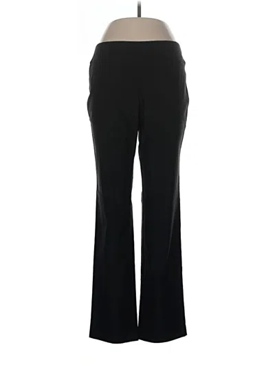 Pre-owned Nic + Zoe Active Pants In Black