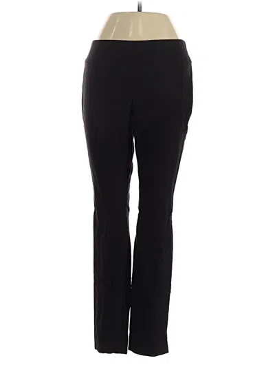 Pre-owned Nic + Zoe Active Pants In Black