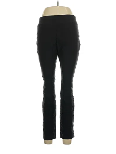 Pre-owned Nic + Zoe Active Pants In Black