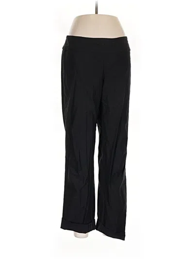 Pre-owned Nic + Zoe Active Pants In Black