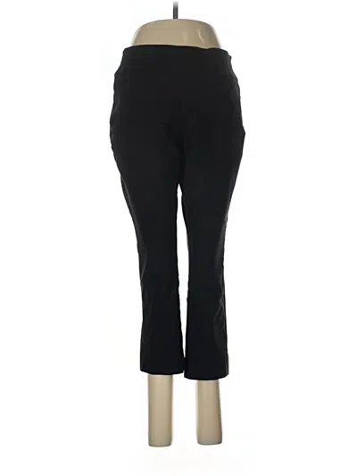 Pre-owned Nic + Zoe Active Pants In Black