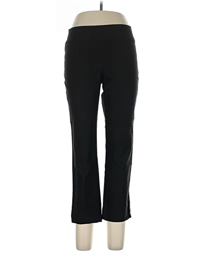 Pre-owned Nic + Zoe Active Pants In Black