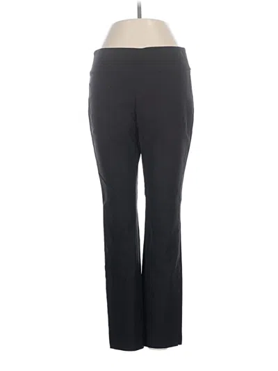 Pre-owned Nic + Zoe Active Pants In Black