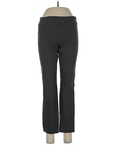 Pre-owned Nic + Zoe Active Pants In Black