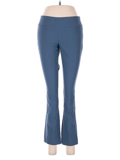 Pre-owned Nic + Zoe Active Pants In Blue