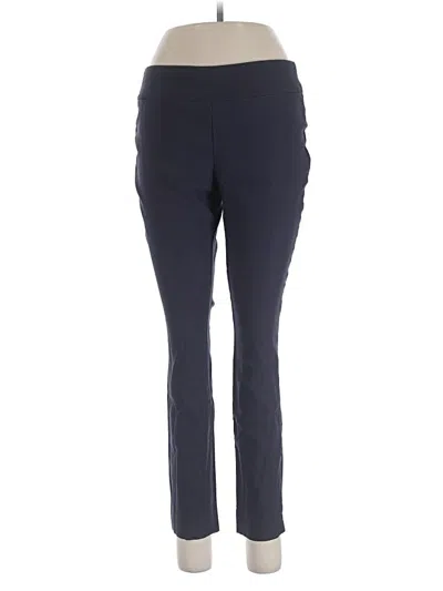 Pre-owned Nic + Zoe Active Pants In Blue
