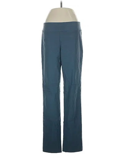 Pre-owned Nic + Zoe Active Pants In Blue