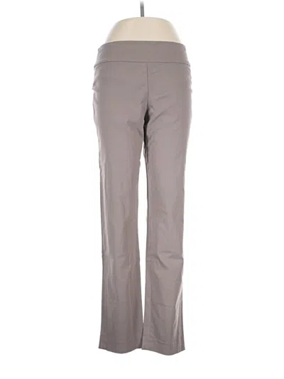 Pre-owned Nic + Zoe Active Pants In Brown
