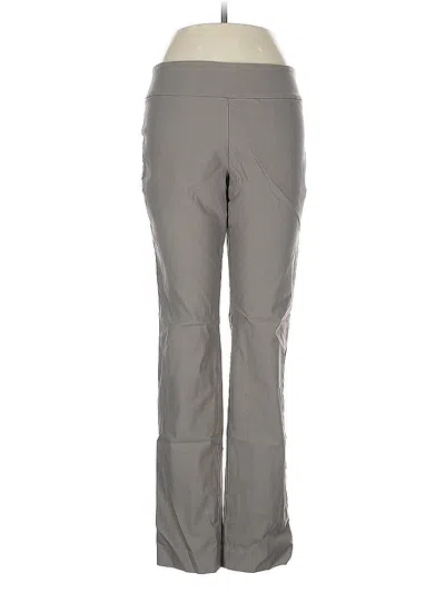 Pre-owned Nic + Zoe Active Pants In Gray
