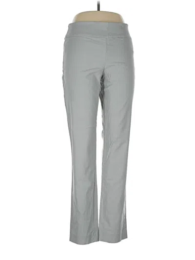 Pre-owned Nic + Zoe Active Pants In Gray