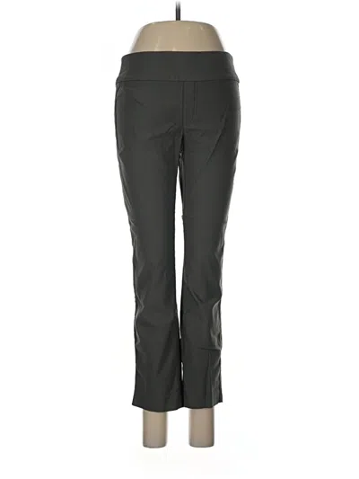 Pre-owned Nic + Zoe Active Pants In Gray