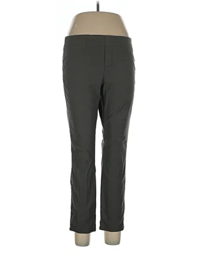 Pre-owned Nic + Zoe Active Pants In Gray